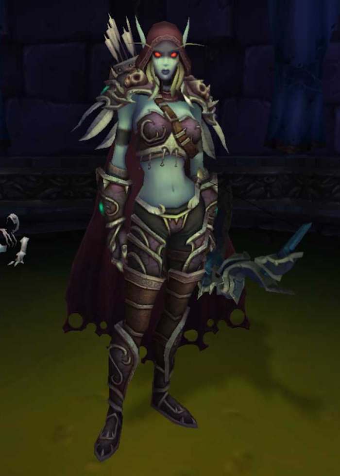 Sylvanas' Windrunner from World of Warcraft.